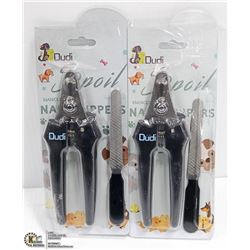 2 SETS OF DOG GROOMING TOOLS