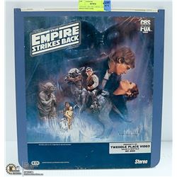 VINTAGE 1984 THE EMPIRE STRIKES BACK VIDEO DISC