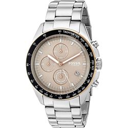 NEW FOSSIL TWO TONE 44MM TRIPLE CHRONO MSRP $199