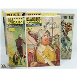 TEN 15 CENT CLASSIC ILLUSTRATED COMICS