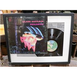 FRAMED BLACK SABBATH "PARANOID" ALBUM