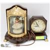 Image 1 : UNITED 60'S MANTLE CLOCK WITH MUSICAL DANCER