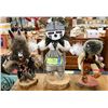 Image 1 : INDIGENOUS KACHINA DOLLS SET ALL TOGETHER ALL