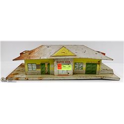 1950'S GLENDALE METAL TRAIN STATION