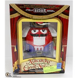 M&M NUTCRACKER CANDY DISPENSER IN ORIGINAL BOX