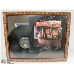 FRAMED ELTON JOHN "DON’T SHOOT ME" ALBUM