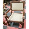 Image 1 : VINTAGE WOOD ARMCHAIR