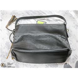 NEW LUXANNE LATTICE PATTERN PURSE WITH TASSLES