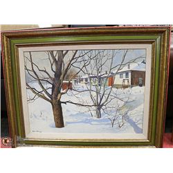 1971 OIL ON CANVAS SIGNED BY ALEXIS ARTS (CANADIAN