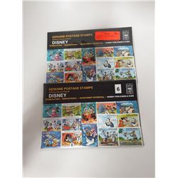 TWO SETS OF VINTAGE DISNEY STAMPS