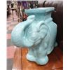 Image 1 : BLUE ELEPHANT PLANT STAND PEDESTAL 17" TALL
