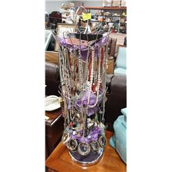 APPROX 300 PIECES NECKLACES BRACELETS BANGLES