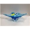 Image 1 : BLUE BLOWN GLASS MURANO CENTERPIECE