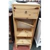 Image 1 : PINE WOOD BOOKSHELF WITH MATCHING DRAWER