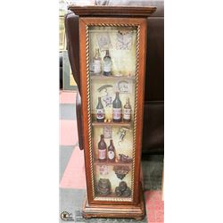 3D SHADOW BOX WINE HOLDER