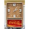 Image 1 : 1970'S  COCA COLA CLOCK (WORKING)