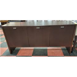 STORAGE SHELF WITH DOOR 75" X 20" X 36"