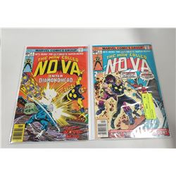 NOVA #2 & 3 COLLECTOR COMICS IN HIGH GRADE