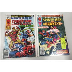 MARVEL TEAM UP #72 & 92 COLLECTOR COMICS