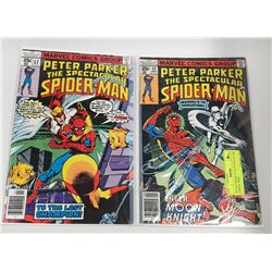 PETER PARKER #17 & 22 COLLECTOR COMICS. HIGH