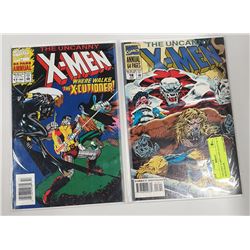 UNCANNY X-MEN ANNUALS #17 & 18 HIGH GRADE
