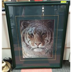 ROBERT BATEMAN 1996  "TIGER IN THE SNOW"