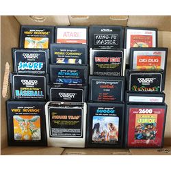 18 COLECO VISION GAME CARTRIDGES