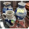 Image 1 : GROUP OF 3 GERMAN STEINS APPROX 8 " TALL