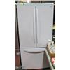 Image 1 : LG WHITE 25.1 CU FT CAPACITY FRENCH DOOR FRIDGE.