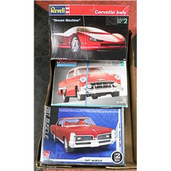 3 GM MODEL KITS PARTS ARE STILL SEALED IN BAGS