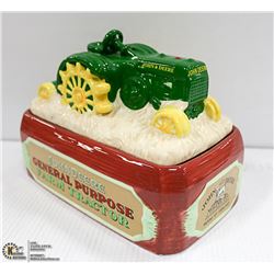 JOHN DEERE COOKIE JAR
