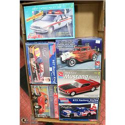 6 "JUNKYARD" MODEL KITS