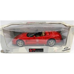 UT MODELS 1:18 SCALE CORVETTE CONVERTIBLE