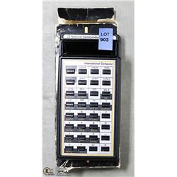 VINTAGE NATIONAL SEMI CONDUCTOR