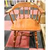Image 1 : CAPTAIN'S CHAIR - SOLID WOOD