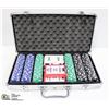 Image 1 : PROFESSIONAL POKER SET, 300 CASINO CHIPS, CARDS