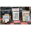 Image 1 : LARGE LOT OF ASSORTED ESTATE FRAMED PICTURES
