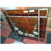 Image 1 : STAINED GLASS WINDOW 30" X 28.5".