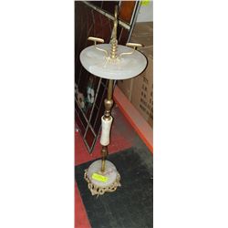 VINTAGE MARBLE ASHTRAY STAND