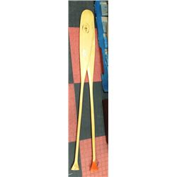 PAIR OF VINTAGE HUDSON BAY COMPANY OARS