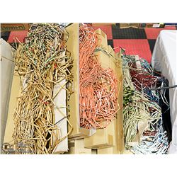 LOT OF 7 OPEN BOX OF BEADED CURTAINS
