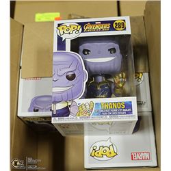 BOX WITH 6 AVENGERS THANOS FUNKO POP BOBBLE HEADS