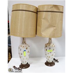 SET OF TWO VINTAGE MID-CENTURY TABLE