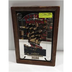 ESTATE VINTAGE BAR MIRROR "CAPTAIN