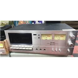 VINTAGE SILVER FACED TEAC A-150 STEREO CASSETTE