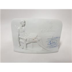 LLADRO "COLLECTORS SOCIETY" SIGNED PLAQUE