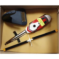 WOOD DETAILED HELICOPTER BELL-212 IN ORIGINAL BOX