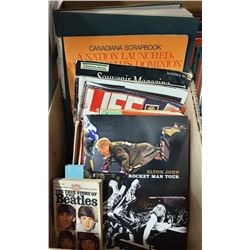 BOX WITH ESTATE VINTAGE COLLECTIBLE