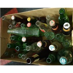 LARGE COLLECTION OF VINTAGE POP BOTTLES