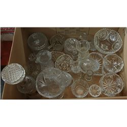 10 PIECES CRYSTAL. PINWHEEL, MIKASA AND MORE